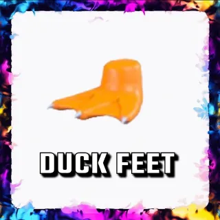 DUCK FEET ADOPT ME