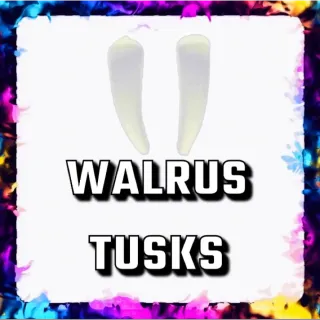WALRUS TUSKS ADOPT ME