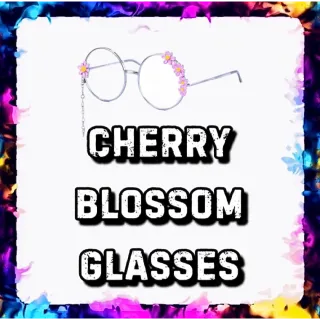 CHERRY BLOSSOM GLASSES ADOPT ME