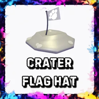 CRATER FLAG HAT ADOPT ME