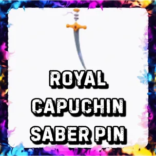 ROYAL CAPUCHIN SABER PIN ADOPT ME