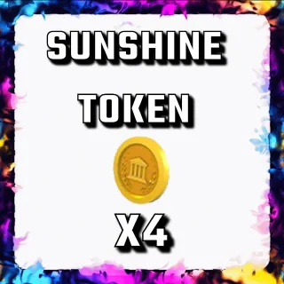 SUNSHINE TOKEN x4 ADOPT ME