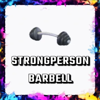 STRONGPERSON BARBELL ADOPT ME