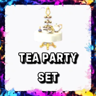 TEA PARTY SET ADOPT ME