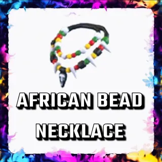 AFRICAN BEAD NECKLACE ADOPT ME