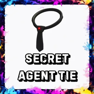 SECRET AGENT TIE ADOPT ME