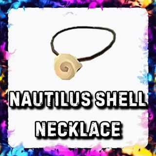 NAUTILUS SHELL NECKLACE ADOPT ME