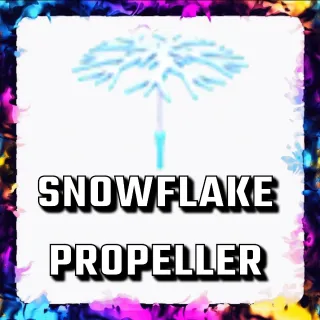 SNOWFLAKE PROPELLER ADOPT ME