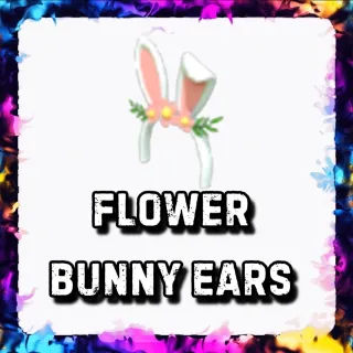 FLOWER BUNNY EARS ADOPT ME