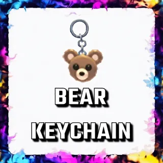 BEAR KEYCHAIN ADOPT ME