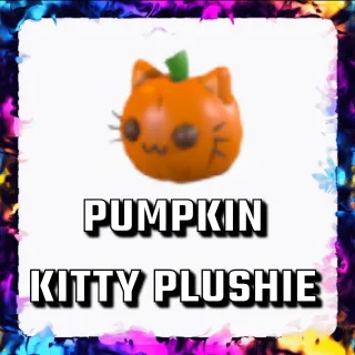 PUMPKIN KITTY PLUSHIE ADOPT ME