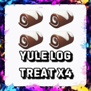 YULE LOG TREAT x4 ADOPT ME
