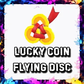 LUCKY COIN FLYING DISC ADOPT ME