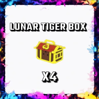 LUNAR TIGER BOX x4 ADOPT ME