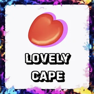 LOVELY CAPE ADOPT ME