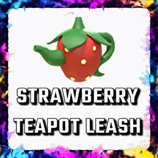 STRAWBERRY TEAPOT LEASH ADOPT ME