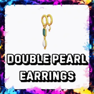 DOUBLE PEARL EARRINGS ADOPT ME