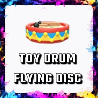 TOY DRUM FLYING DISC ADOPT ME