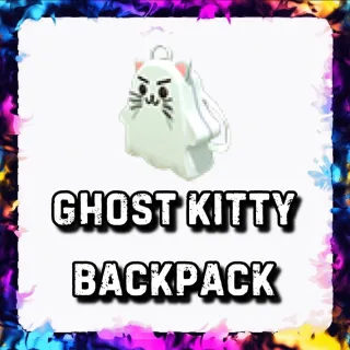 GHOST KITTY BACKPACK ADOPT ME