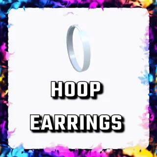 HOOP EARRINGS ADOPT ME