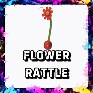 FLOWER RATTLE ADOPT ME
