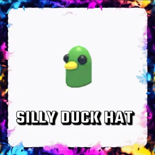 SILLY DUCK HAT ADOPT ME