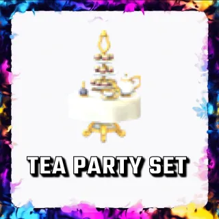 TEA PARTY SET ADOPT ME