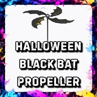 HALLOWEEN BLACK BAT PROPELLER ADOPT ME
