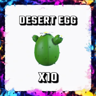 DESERT EGG x10 ADOPT ME