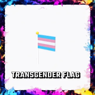 TRANSGENDER FLAG ADOPT ME