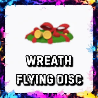 WREATH FLYING DISC ADOPT ME