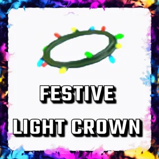 FESTIVE LIGHT CROWN ADOPT ME