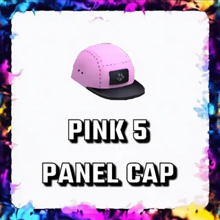 PINK 5 PANEL CAP ADOPT ME