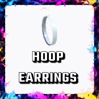 HOOP EARRINGS ADOPT ME