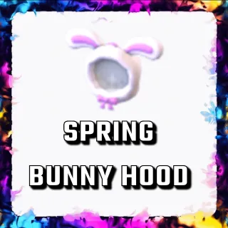 SPRING BUNNY HOOD ADOPT ME