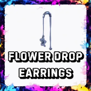 FLOWER DROP EARRINGS ADOPT ME