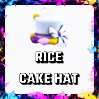 RICE CAKE HAT ADOPT ME