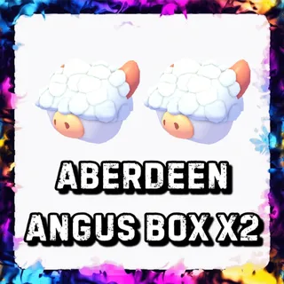 ABERDEEN ANGUS BOX x2 ADOPT ME