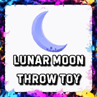 LUNAR MOON THROW TOY ADOPT ME