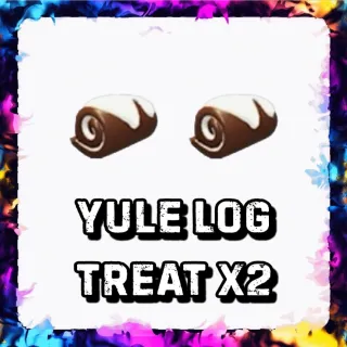 YULE LOG TREAT x2 ADOPT ME
