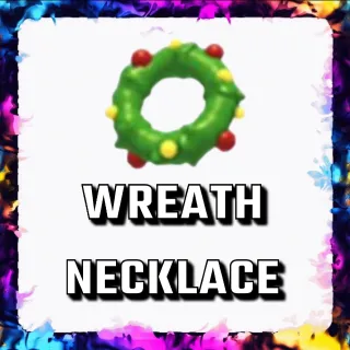 WREATH NECKLACE ADOPT ME