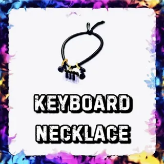 KEYBOARD NECKLACE ADOPT ME
