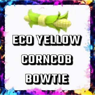 ECO YELLOW CORNCOB BOWTIE ADOPT ME