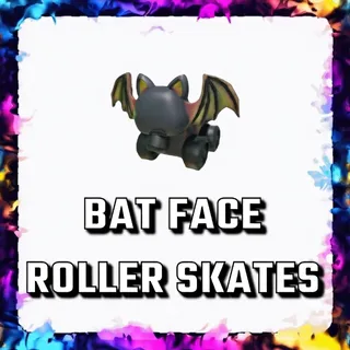 BAT FACE ROLLER SKATES ADOPT ME
