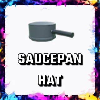 SAUCEPAN HAT ADOPT ME