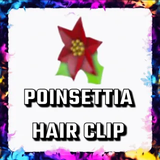 POINSETTIA HAIR CLIP ADOPT ME