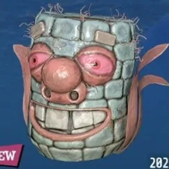 Glowing Corn Cob Mask