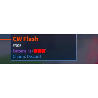 UNUSUAL P71 CW FLASH (Aut)