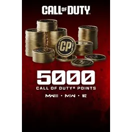 5,000 Modern Warfare® III or Call of Duty®: Warzone™ Points