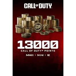 13,000 Modern Warfare® III or Call of Duty®: Warzone™ Points